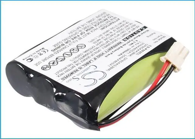 Alt view image 5 of 5 - Battery for GP GP60AAS3BML Sony BT-33 Panasonic P-P502 Uniden EX3182 3N600AACL