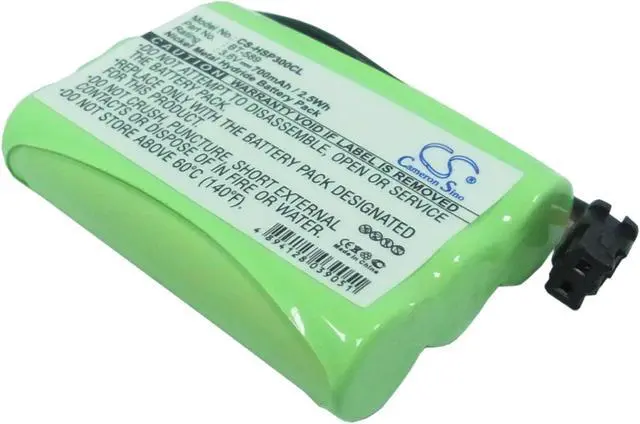 Alt view image 6 of 7 - Battery for Hagenuk SL30080 WP 300X BT-589 Cordless Phone CS-HSP300CL 700mAh