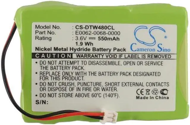 Alt view image 5 of 6 - Battery for Aastra 35ICT 480i 57i 9480i CM-16 DeTeWe Crofone ADP4000 23-0022-00
