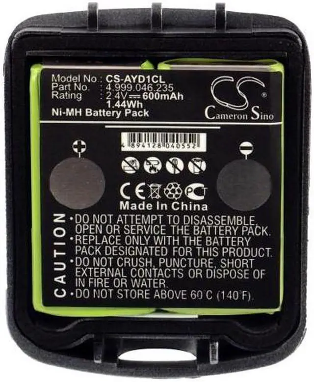 Alt view image 6 of 6 - Battery for Avaya DeTewe Funkwerk TENOVIS D3 D4 FC1 4.999.046.235 4.999.130.768
