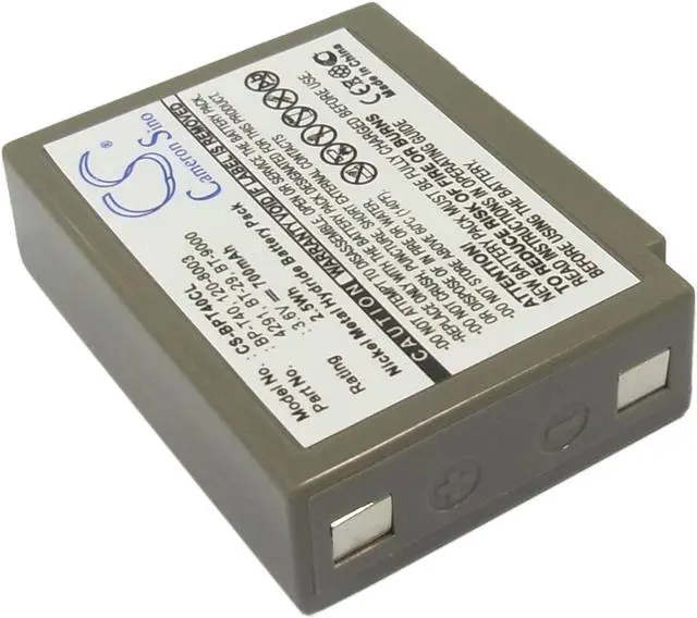 Alt view image 2 of 5 - Battery for Radio Shack 120-8003 Sony BP-T40 GE BT-29 AT&T 4291 INTERTEL BT-9000