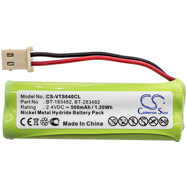 VTech 2.4V 500mAh Replacement Battery Pack BT183482 – Fits CS6114, DS6421, LS6425 & More (1-Pack)