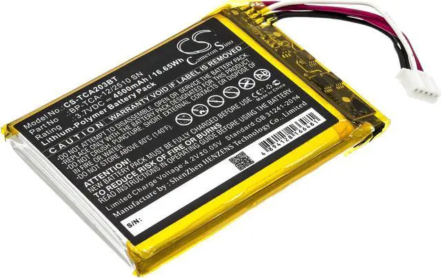 Main image of Battery for Technicolor TCA203 TCA203COMG Xfinity Touch Screen BP-TCA-12/2510 SN