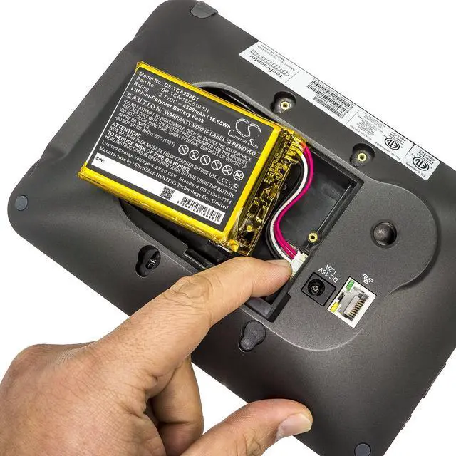 Alt view image 7 of 7 - Battery for Technicolor TCA203 TCA203COMG Xfinity Touch Screen BP-TCA-12/2510 SN