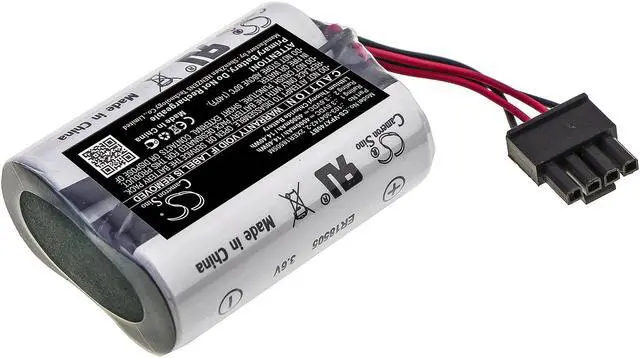 Alt view image 2 of 7 - Battery for Visonic MCS-740 SR-740 PG2 103-304742-2 2XER18505M CS-VPX740BT