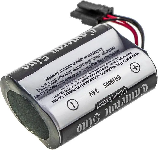 Alt view image 3 of 7 - Battery for Visonic MCS-740 SR-740 PG2 103-304742-2 2XER18505M CS-VPX740BT