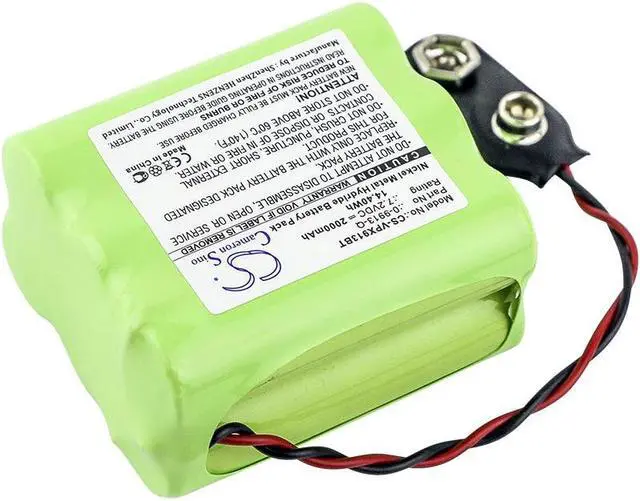 Alt view image 2 of 4 - Battery for Visonic Powermax 0-9913-Q Alarm System CS-VPX913BT 7.2v 2000mAh