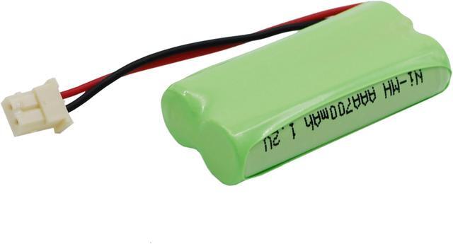 Alt view image 5 of 6 - Battery for Motorola MBP20 VT1208014770G BabyPhone CS-MTP20MB 2.4v 700mAh 1.68Wh