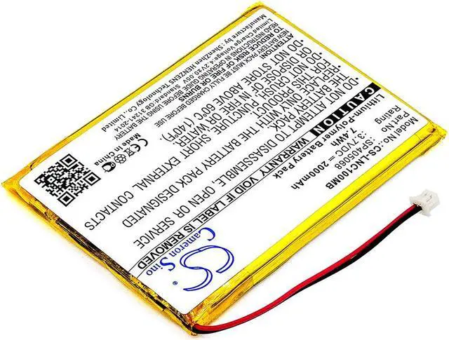 Alt view image 2 of 4 - Battery for Luvion Prestige Touch Supreme Connect SP405068 BabyPhone CS-LNC100MB