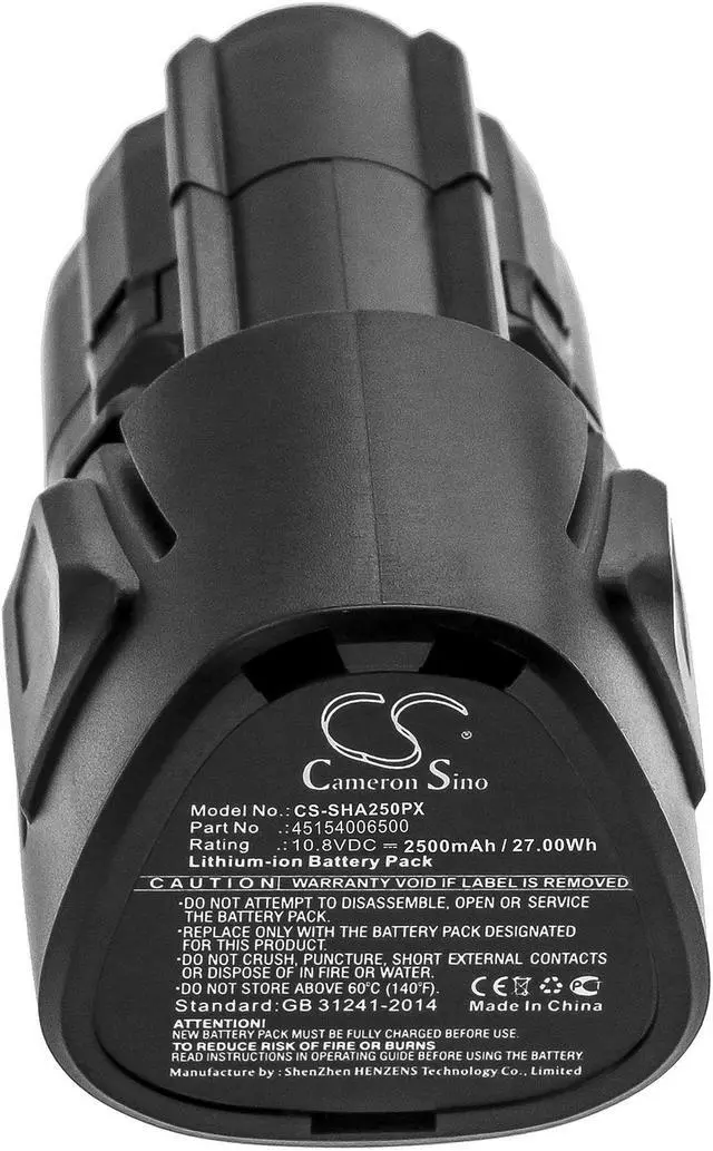 Alt view image 3 of 3 - Battery for Stihl 45154006500 Cordless Shrub Grass Shears HSA 25 10.8v 2500mAh