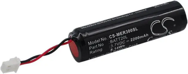 Alt view image 2 of 6 - Battery for MIDLAND ER200 ER300 BATT20L DAB Digital CS-MER300SL 3.7v 2200mAh