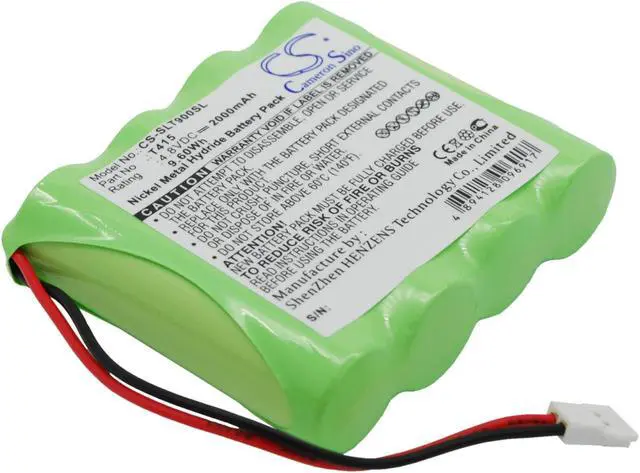 Alt view image 2 of 6 - Battery for Schaub Lorentz TL900 T415 DAB Digital CS-SLT900SL 4.8v 2000mAh