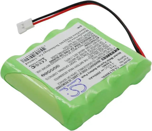Alt view image 3 of 6 - Battery for Schaub Lorentz TL900 T415 DAB Digital CS-SLT900SL 4.8v 2000mAh