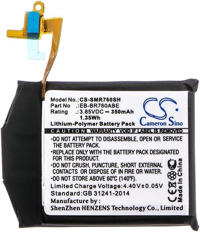 Alt view image 3 of 4 - Battery for Samsung Gear S3 Frontier SM-R760 SM-R765 SM-R770 EB-BR760 EBBR760ABE