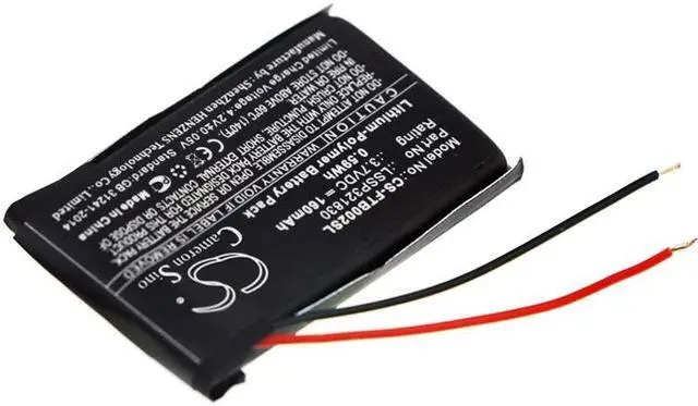 Alt view image 2 of 4 - Battery for Fitbit Blaze FB502 LSSP321830 Smartwatch CS-FTB002SL Li-Poly 160mAh