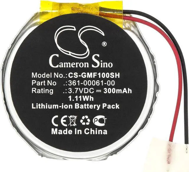 Alt view image 3 of 4 - Battery for Garmin Fenix 1 2 PD3555w 361-00061-00 Smartwatch CS-GMF100SH 300mAh