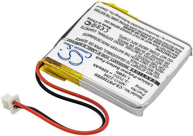 Alt view image 2 of 4 - Battery for Casio PRT-2GP MR11-2286 Smartwatch CS-PRT200SH 3.7v 320mAh 1.18Wh