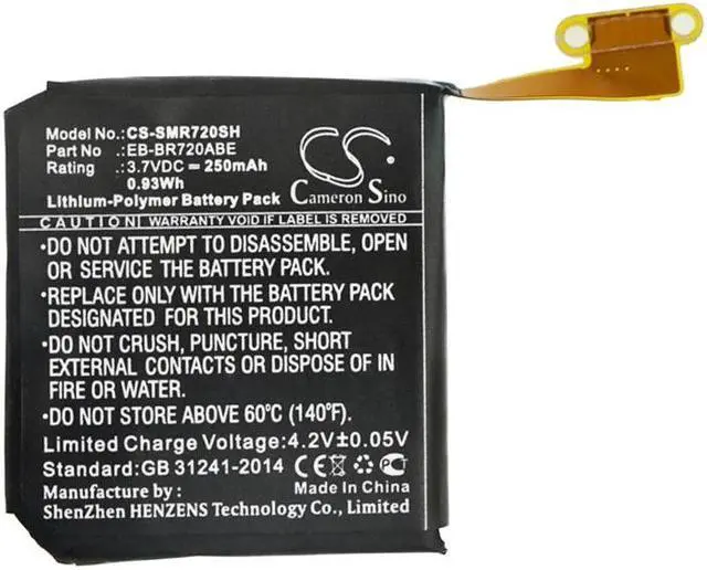 Alt view image 3 of 7 - Battery for Garmin Approach S20 Forerunner 220 225 235 735XT 745 361-00086-00