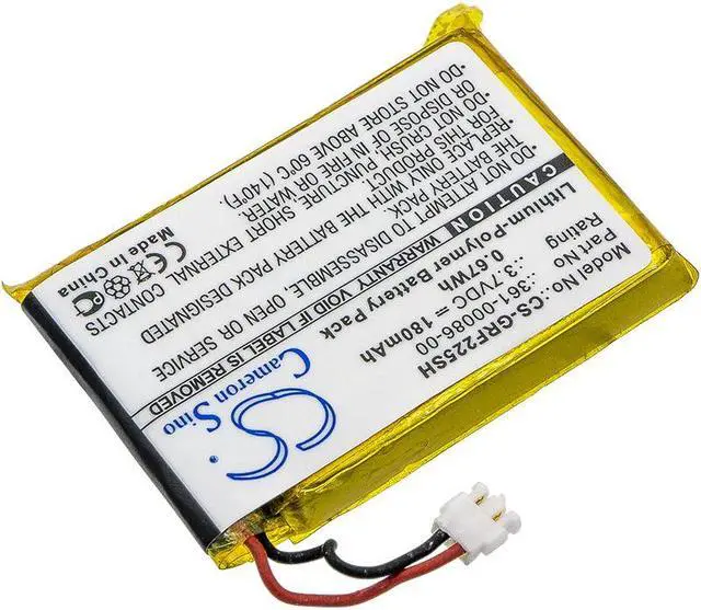 Alt view image 6 of 7 - Battery for Garmin Approach S20 Forerunner 220 225 235 735XT 745 361-00086-00