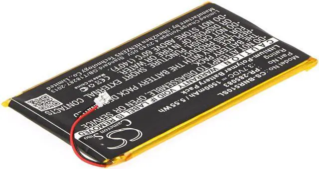 Alt view image 2 of 6 - Battery for Barnes & Noble BNRV510 Nook Glowlight Plus 2015 Pocketbook PR-285083