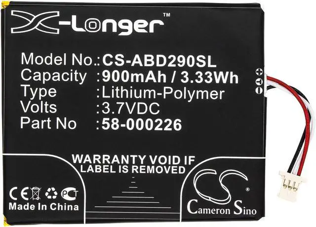 Alt view image 3 of 7 - Battery for Amazon B07DLPWYB7 J9G29R Kindle 10th Generation Touch 2019 26S1019