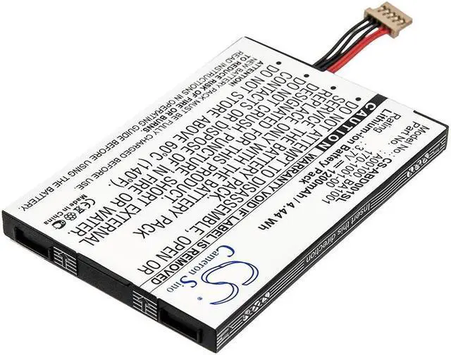 Alt view image 2 of 5 - Battery for Amazon Kindle D00111 170-1001-00 A00100 BA1001 E-Reader CS-ABD001SL
