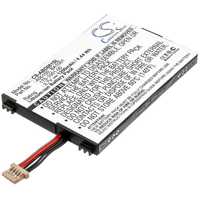 Replacement Battery For Amazon Kindle 4th/5th/6th Gen – 890 MAh, S2011-001-S, MC-265360 – Silver