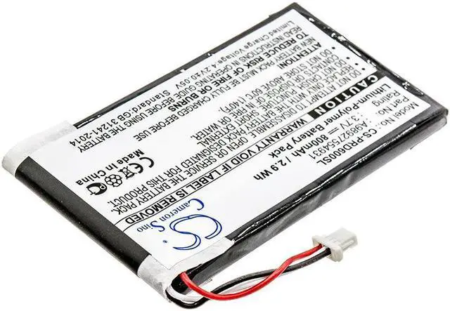 Alt view image 2 of 5 - Battery for Sony PRS-600 PRS-600/BC PRS-600/RC A98927554931 A98941654402 E-book