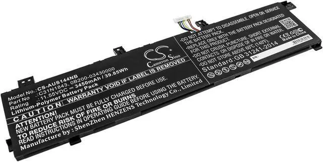 Main image of Battery for Asus VivoBook S14 S432FL S15 S532FL X532FL 0B200-03430000 C31N1843