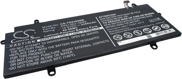 Alt view image 2 of 6 - Battery for Toshiba Portege Z30 Satellite Z30-A-1CX Ultrabook S02M PA5136U-1BRS