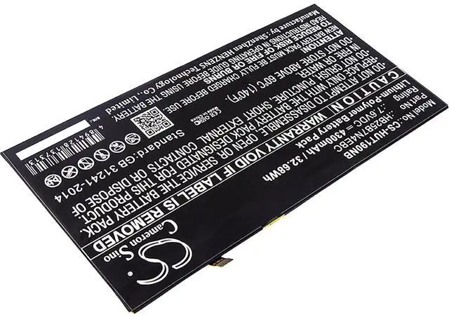 Alt view image 2 of 4 - Battery for Huawei HZ-W19 MateBook HB25B7N4EBC Laptop CS-HUT190NB 7.6v 4300mAh