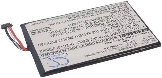 Alt view image 2 of 5 - Battery for Pandigital Novel 9 R90L200 Supernova DLX 8 DLX8 BP-PO2-11/3400CL