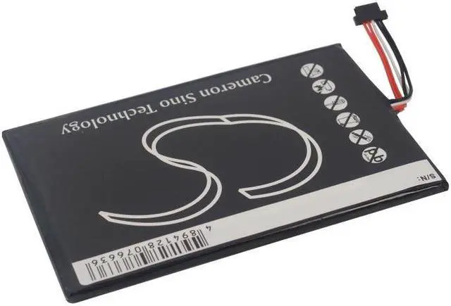 Alt view image 3 of 5 - Battery for Pandigital Novel 9 R90L200 Supernova DLX 8 DLX8 BP-PO2-11/3400CL