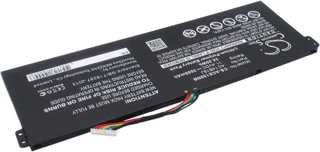 Alt view image 3 of 6 - Battery for Acer Aspire A315-55G Gateway B116-M NE513 AC14B13J AC14B18J AC14B18J