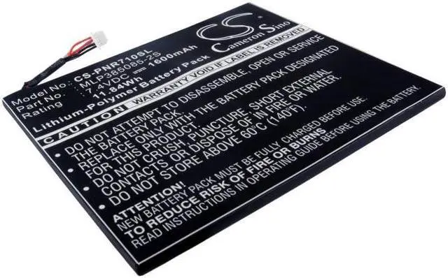 Main image of Battery for Pandigital PRD07T10WWH7 PRD07T10WWH756 R70D200 Velocity MLP385085-2S