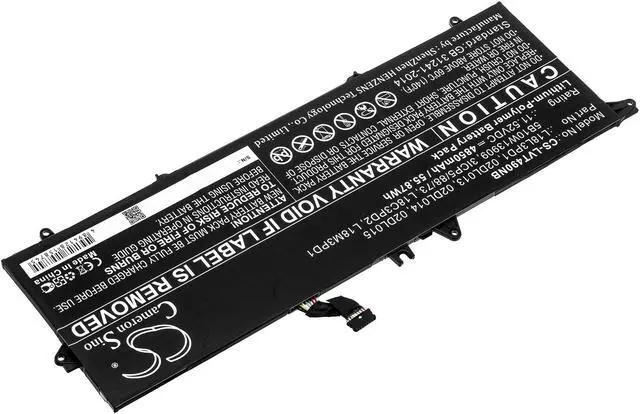 Alt view image 2 of 5 - Battery for Lenovo ThinkPad T490s T495s 02DL013 5B10W13909 L18L3PD1 L18M3PD1