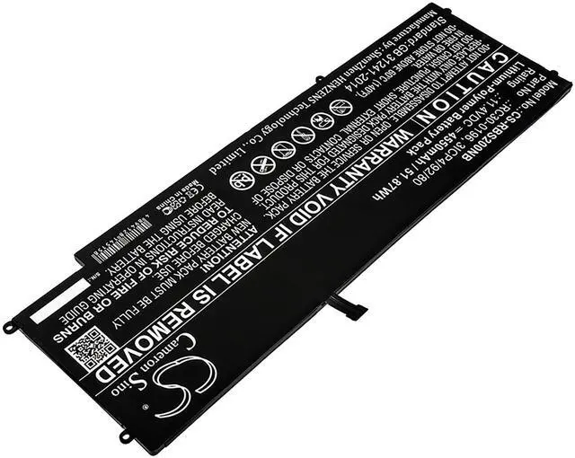 Alt view image 2 of 4 - Battery for Razer Blade Stealth V2 RZ09-01962W11 01962E11 3ICP4/92/80 RC30-0196