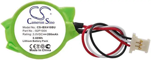 Alt view image 3 of 4 - CMOS Battery for Lenovo ThinkPad X200 X40 X41 X60 X61 X201t 23.2004.181 92P1004