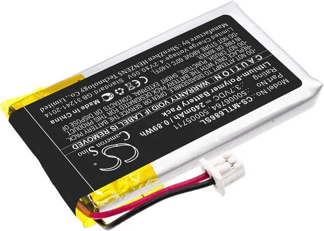 Alt view image 2 of 6 - Battery for Mitel 6867i 6900 6905 6910 6920 6930 6940 6970 50005711 50006764