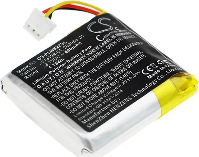 Main image of Battery for Plantronics B8200 Savi 8220 W8220 208769-01 208769-02 213199-01