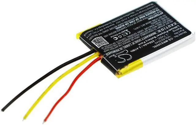 Alt view image 2 of 4 - Battery for Marshall Major II Bluetooth III MID VDL603040 Headset CS-MRS300SL