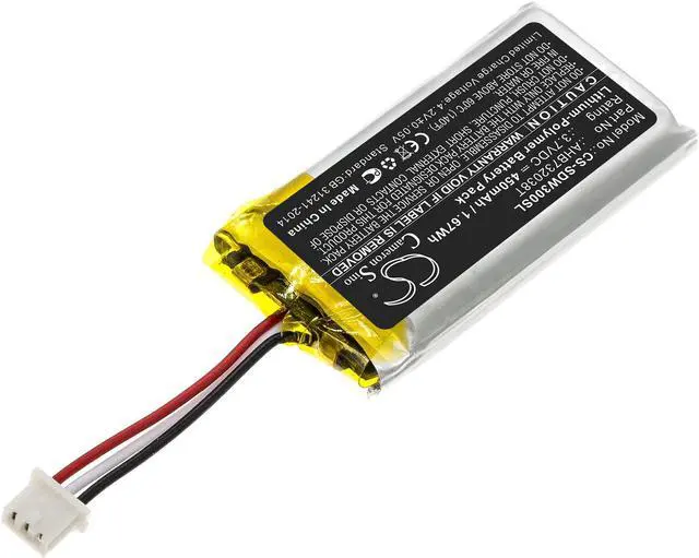 Alt view image 2 of 5 - Battery for Sennheiser DW 30 HS IMPACT 5033 5036 5063 SDW 60 Pro 1 2 AHB732038T