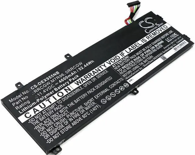Main image of Battery for DELL XPS 15-9560 0RRCGW 5D91C 5XJ28 62MJV 6GTPY GPM03 H5H20 RRCGW