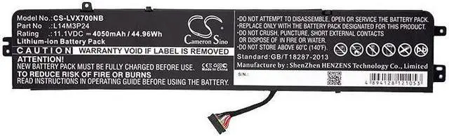 Alt view image 5 of 6 - Battery for Lenovo Ideapad 700 Y520 R720 5B10H41180 5B10H41181 L14M3P24 L14S3P24