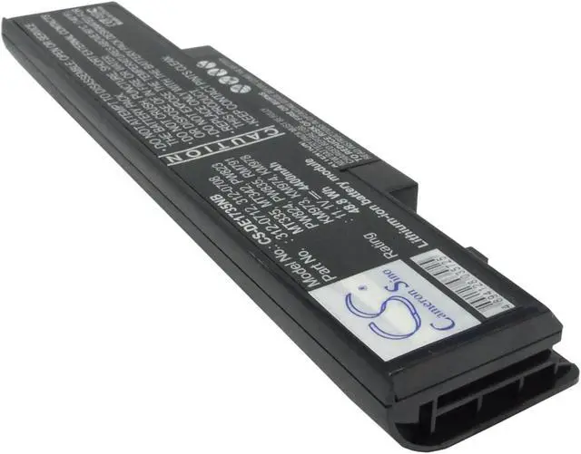 Alt view image 2 of 5 - Battery for DELL Studio 1735 312-0708 312-0711 312-0712 KM973 KM974 KM978 MT335