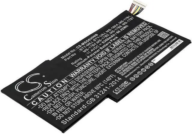 Main image of Battery for MSI GS63 GS73 BTY-M6J BTY-U6J MS-16K4 MS-17B1 MS-17B4 MS17B5 MS-17B7