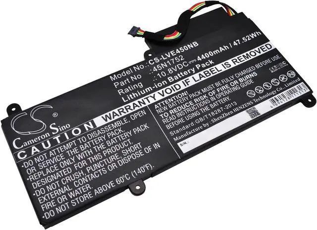 Main image of Battery for Lenovo ThinkPad E450 45N1752 45N1753 45N1754 45N1755 45N1756 45N1757