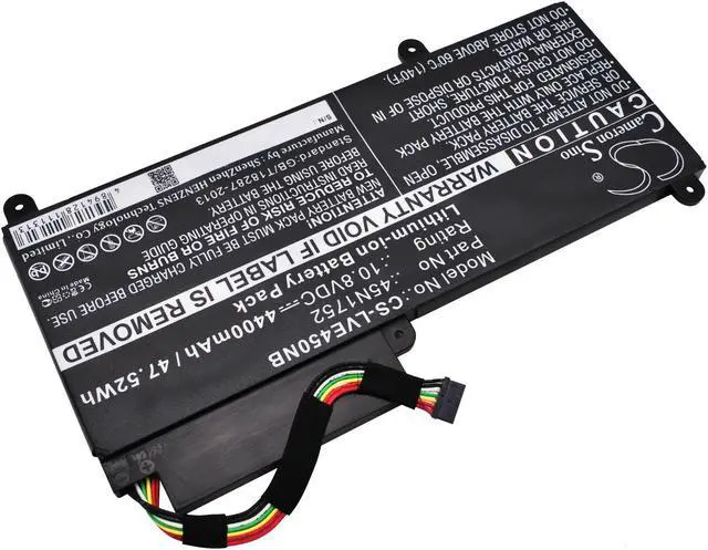 Alt view image 2 of 6 - Battery for Lenovo ThinkPad E450 45N1752 45N1753 45N1754 45N1755 45N1756 45N1757