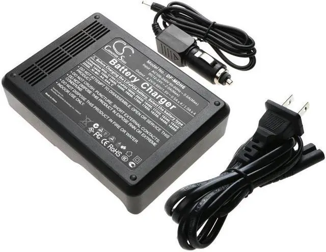 Alt view image 4 of 5 - Battery Charger for 10440 18500 25500 26650 14650 AA AAA w/US Power Cable + Car