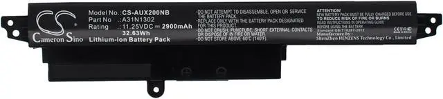 Main image of Battery for Asus X200CA VivoBook 0B110-00240100E 1566-6868 A31LMH2 A31N1302